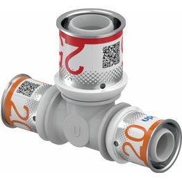 Puristus-T-haara Uponor S-Press Plus PPSU 20-25-20 mm
