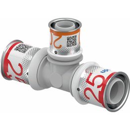 Puristus-T-haara Uponor S-Press Plus PPSU 25-20-25 mm