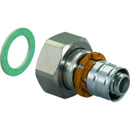 Puristusliitin Uponor suora DR 40 x 1 1/4'' SK pyörivällä mutterilla