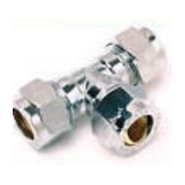 Puserrus T-liitin 12x12x12 mm kromattu