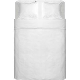 Pussilakanasetti Familon Tupla Percale 230x220cm valkoinen