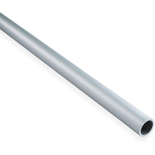 Putki Maler sileä 1x15x1000mm alumiini hopea anodisoitu