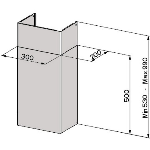Putkisarja Savo liesikupuihin C-69 maalattu valkoinen