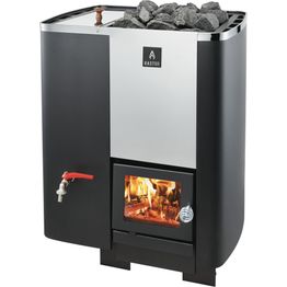 Puukiuas Kastor Karhu 30 VV 20-30 m³ vesisäiliö vasemmalla