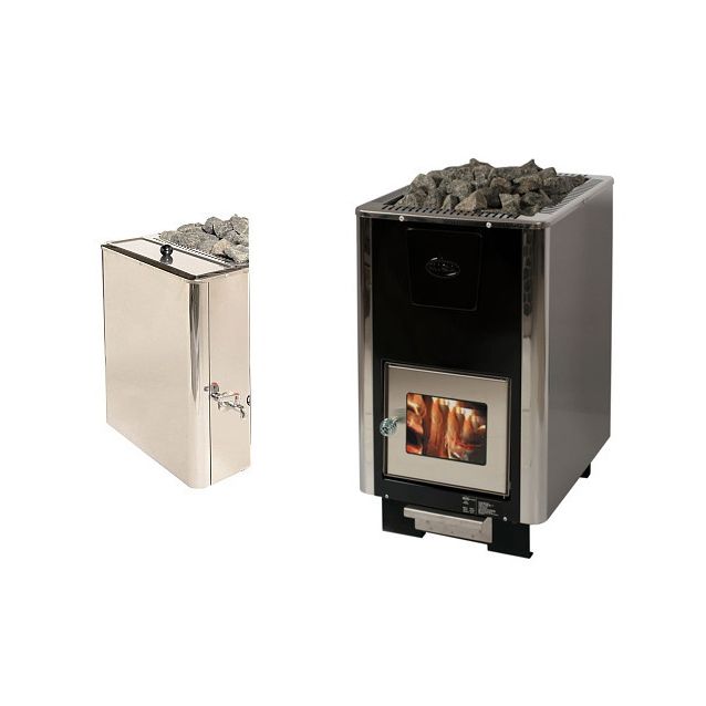 Puukiuas Misa 11208 (8-20m³) + Sivuvesisäiliö Misa 17200, 33l, rst