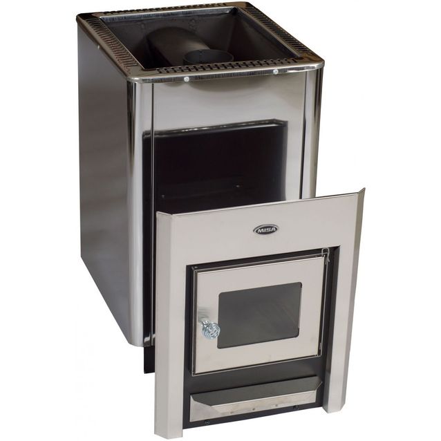 Puukiuas Misa 11208K (8-20 m³) lämmitys toisesta huoneesta