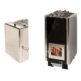 Puukiuas Misa 11308 15-30 m³ + Sivuvesisäiliö Misa 17300 41l