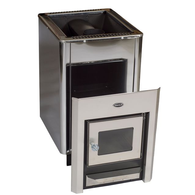 Puukiuas Misa 11308K (15-30 m³) lämmitys toisesta huoneesta