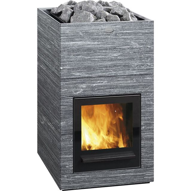 Puukiuas Tulikivi Hile 20 S3, 8-20m³, vuolukivi grafia