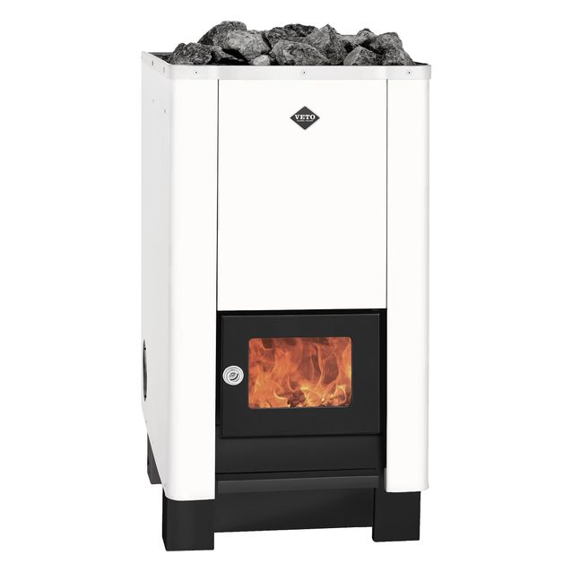 Puukiuas VETO 2 18-40 m³ valkoinen