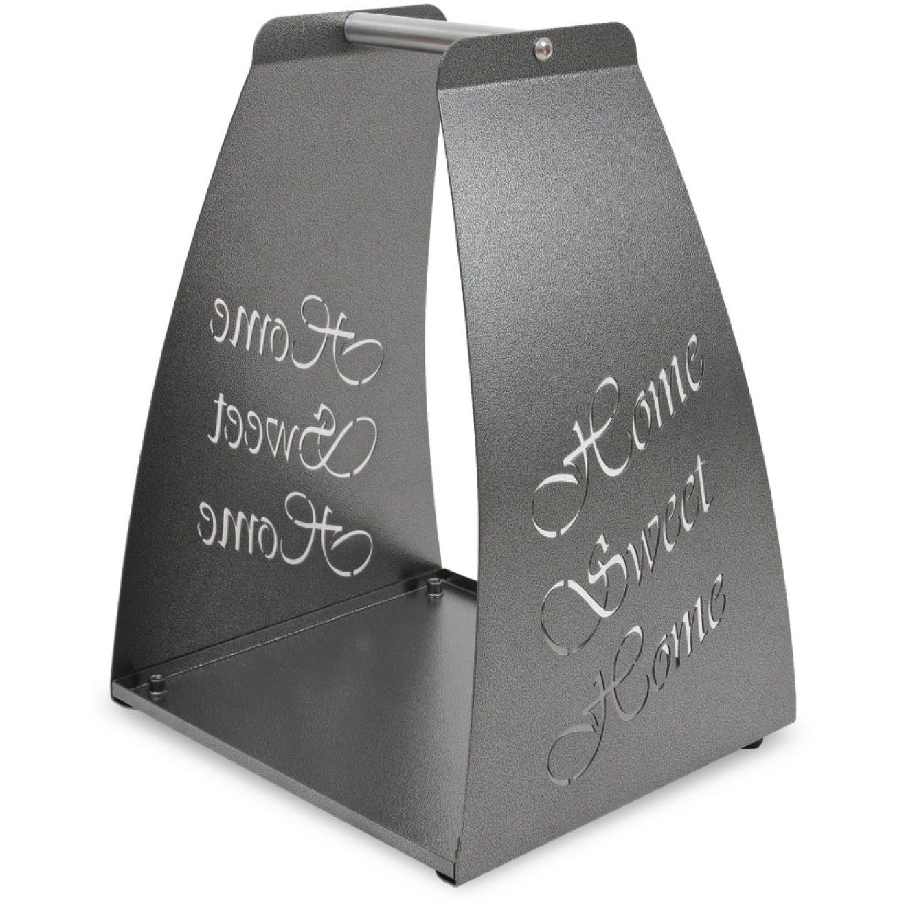 Puunkantoteline PP-Tuote Home Sweet Home antiikkihopea