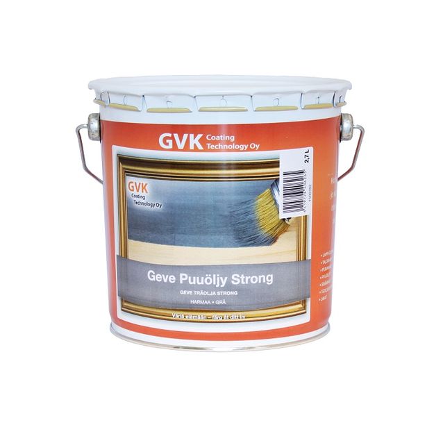 Puuöljy Geve Strong 2.7 l harmaa