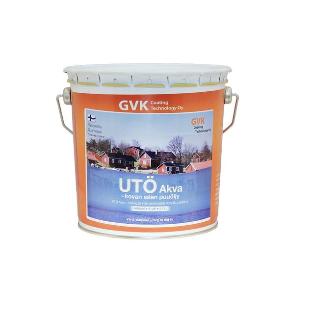 Puuöljy Utö Akva 2.7 l kirkas