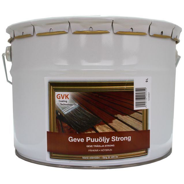 Puuöljy Geve Strong 9 l pähkinä