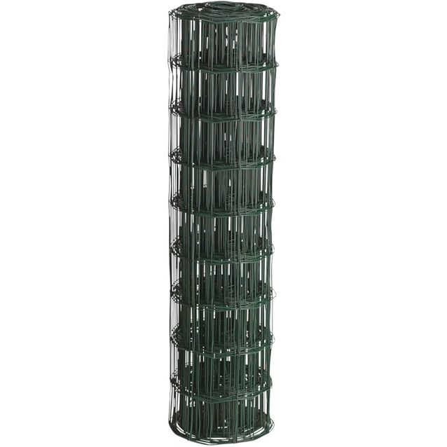 Puutarha-aita Hortus, 10x10cm, 1.1x25m, 0% PVC, vihreä