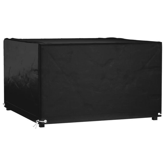 Puutarhakalusteiden suoja 8 purjerengasta 125x125x75 cm neliö