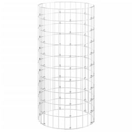 Puutarhakomposti Ø50x100 cm galvanoitu teräs (15942)