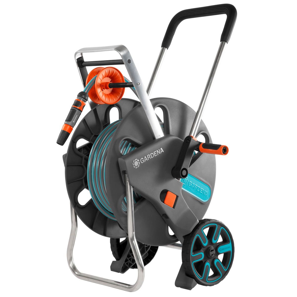 Puutarhaletkuvaunu Gardena CleverRoll L Easy 50 m