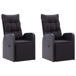 Puutarhan ruokailuryhmä 5-osainen musta (67721)