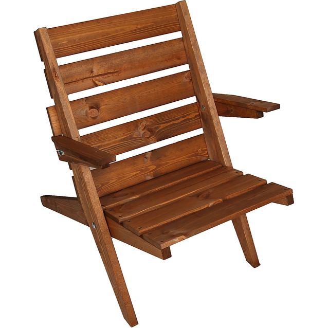 Puutarhatuoli Miljöökoriste, ruskea