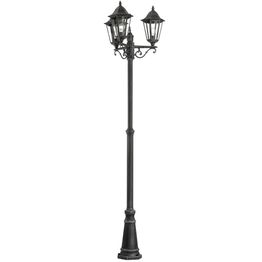 Pylväsvalaisin Eglo Navedo 3x60W Ø560x2200 mm E27 IP44 musta/kirkas