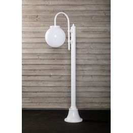 Pylväsvalaisin Noor Globo 1350x525x250 mm valkoinen