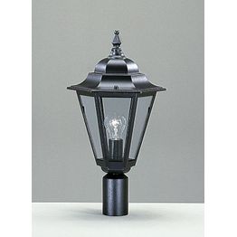 Pylväsvalaisin Noor Milano Ø264x470 mm musta