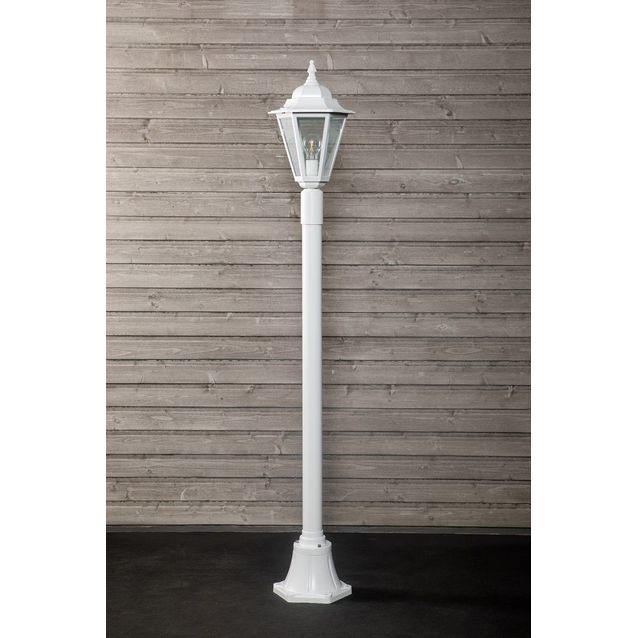 Pylväsvalaisin Noor Milano, Ø265x1600mm, valkoinen