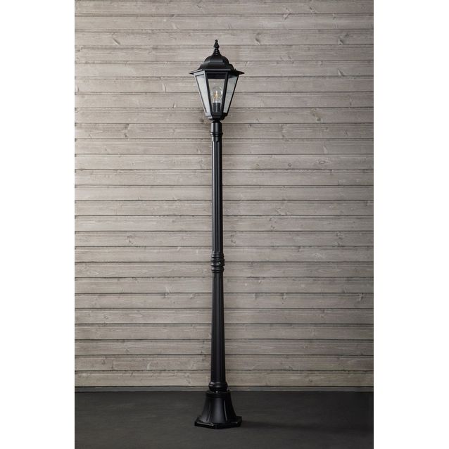 Pylväsvalaisin Noor Milano, Ø265x1790mm, musta