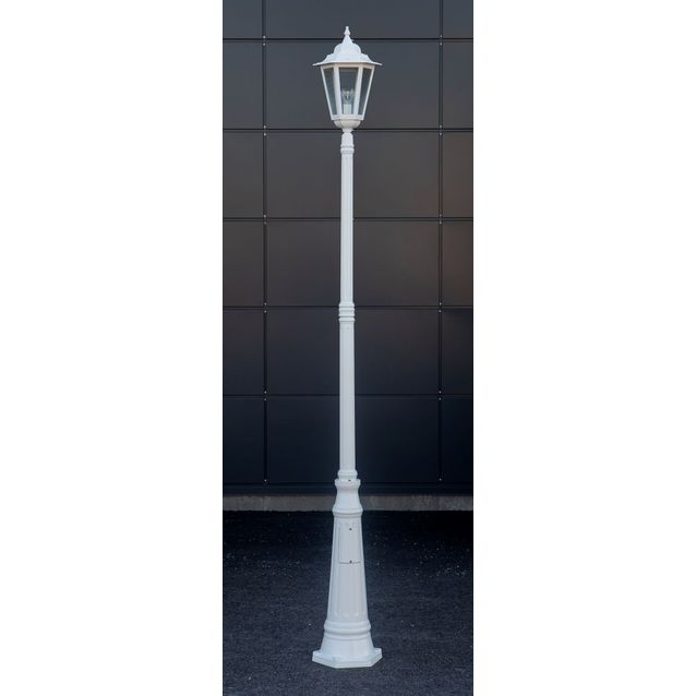 Pylväsvalaisin Noor Milano Maxi, Ø310x2555mm, valkoinen