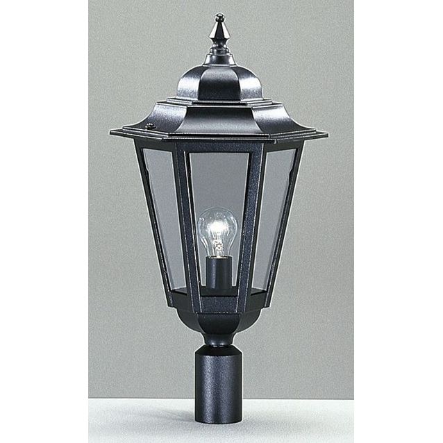 Pylväsvalaisin Noor Milano Maxi, Ø310x590mm, musta