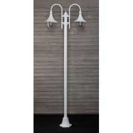 Pylväsvalaisin Noor Trumpetti 2350x810x250 mm 2-osainen valkoinen