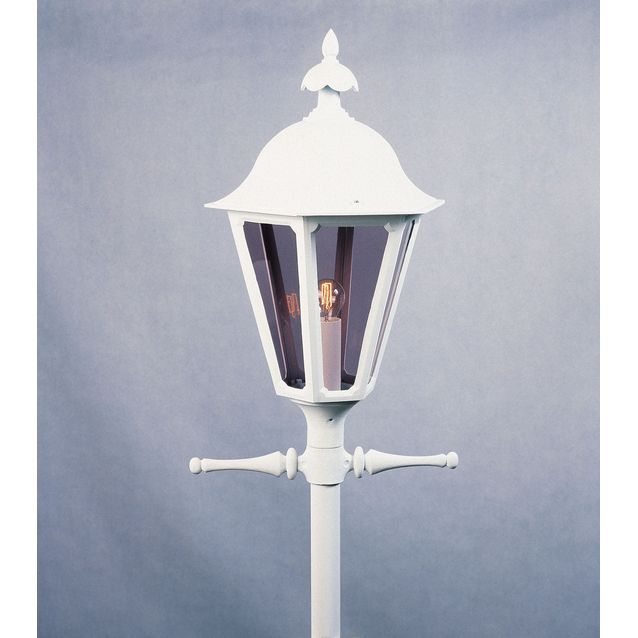 Pylväsvalaisin 567-250 Pallas iso valkoinen matta