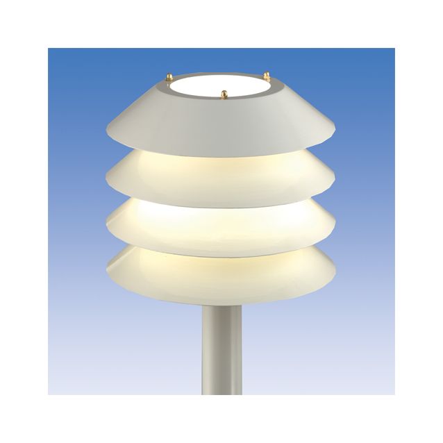 Pylväsvalaisin Käpy AT101ALV Ø 292x283 mm valkoinen