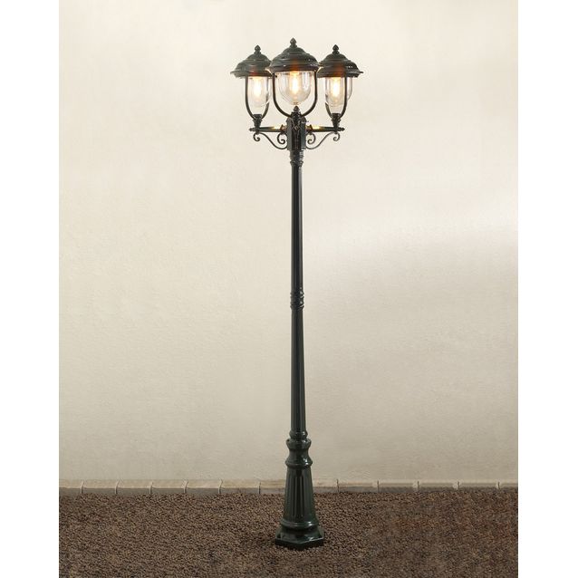 Pylväsvalaisin Parma 7227-600 600x600x2180 mm 3-haarainen vihreä