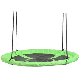 Pyöreä keinu Nordic Play 100cm vihreä/musta