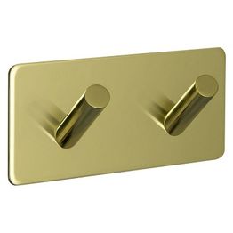 Pyyhekoukku Beslag Design Base 200 2-osainen kiiltävä messinki