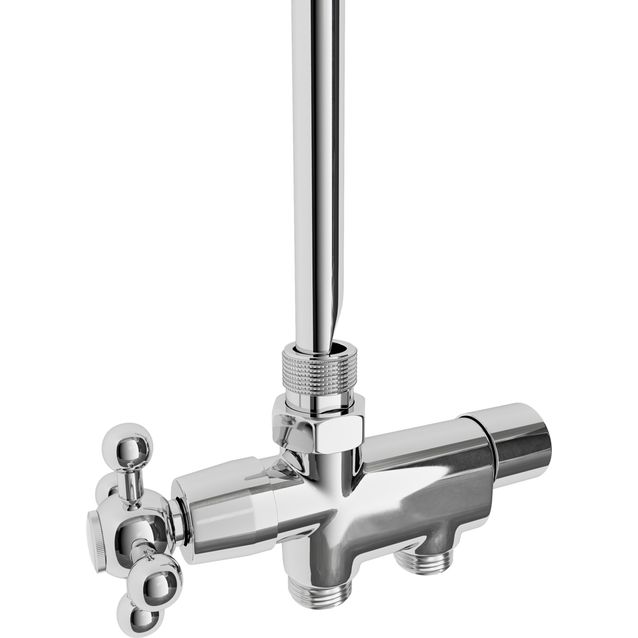 Pyyhekuivaimen venttiili Nordhem Classic, 430mm, C/C 40mm, kromi