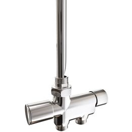 Pyyhekuivaimen venttiili Nordhem manuaalinen 430 mm C/C 40 mm G15 kromi