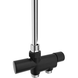 Pyyhekuivaimen venttiili Nordhem NS1M manuaalinen 430 mm C/C 40 mm G15 mattamusta