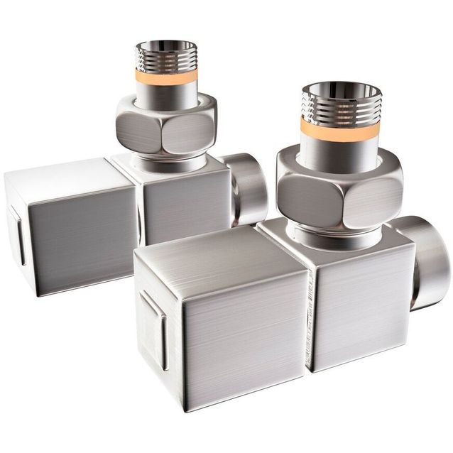 Pyyhekuivaimen venttiilisarja Nordhem kulma nelikulmainen harjattu teräs