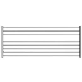 Pyyhekuivain Nordhem Solliden sähkö 600x1210 mm 300 W kromi