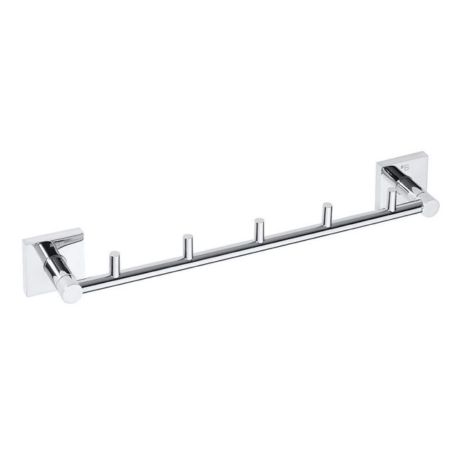 Pyyhetanko Bemeta Beta viidellä koukulla, kromi