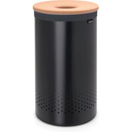 Pyykkikori Brabantia 60 L korkkikansi Matt Black
