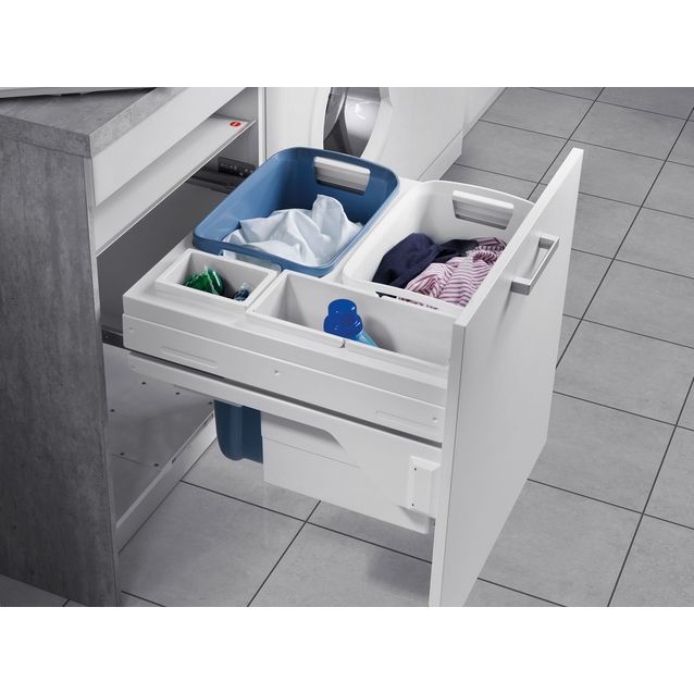 Pyykkikori Savo 60 cm 2x33 l + 1x12 l + 1x2.5 l 2-osainen