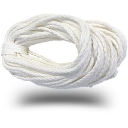 Pyykkinaru Piippo valkoinen palmikoitu 25m