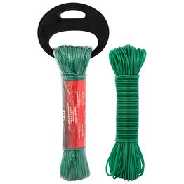 Pyykkinaru ProMaster PVC/teräs 3 mm x 30 m vihreä