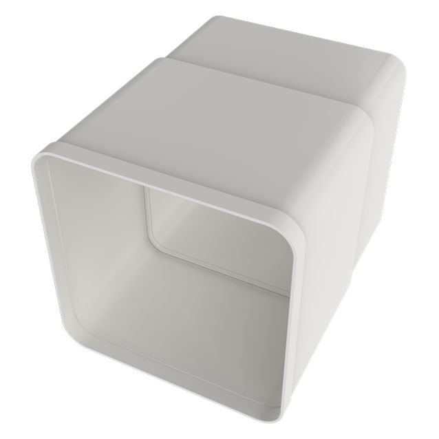 Raitisilmaventtiilin jatke Separett 1193-01, 150 x 150 mm