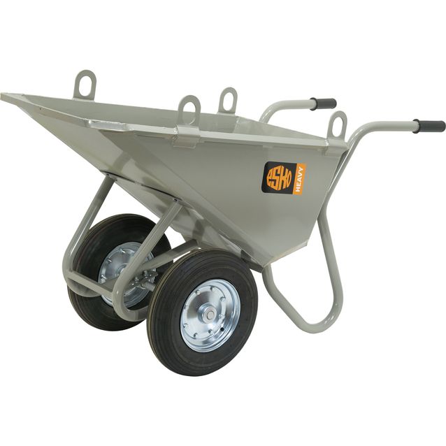 Rakennuskottikärry 400/130L nostokorvilla, solukumiakselisto kuulalaakerilla