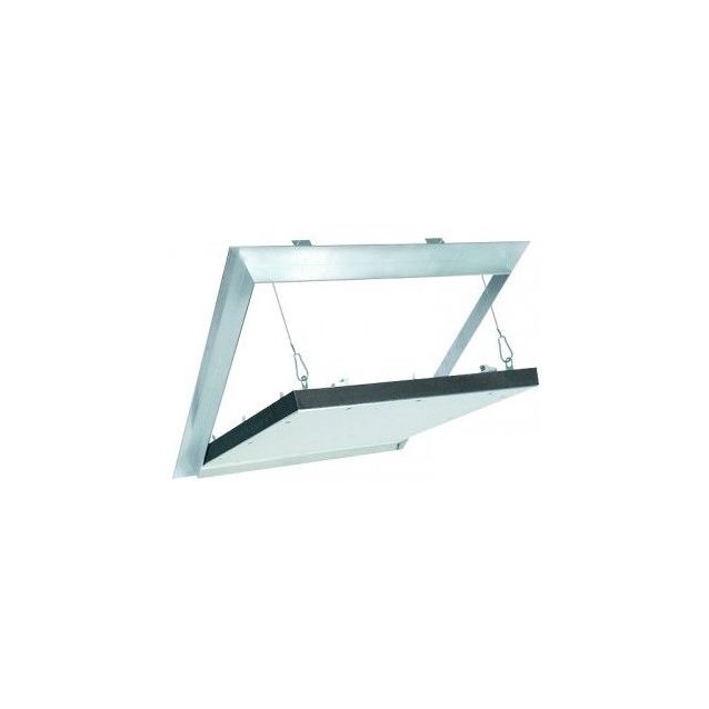 Paloluukku Raknet F6 BD-G250 EI30 kattoon 1x25 mm kipsilevy push-up-lukko irroitettava luukku eri kokoja